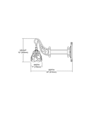 ELK Home - 079-TB-19 - One Light Wall Sconce - Mix-N-Match - Tiffany Bronze