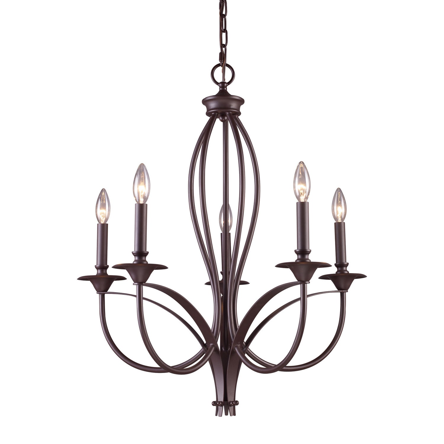 ELK Home - 61032-5 - Five Light Chandelier - Medford - Oil Rubbed Bronze