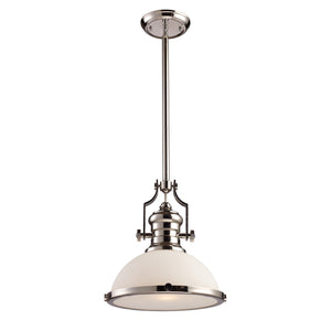 ELK Home - 66113-1 - One Light Pendant - Chadwick - Polished Nickel