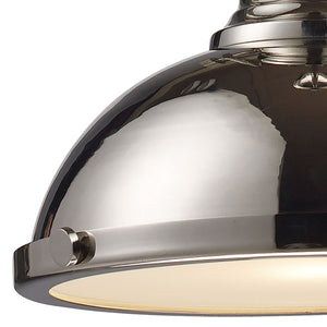 ELK Home - 66114-1 - One Light Pendant - Chadwick - Polished Nickel