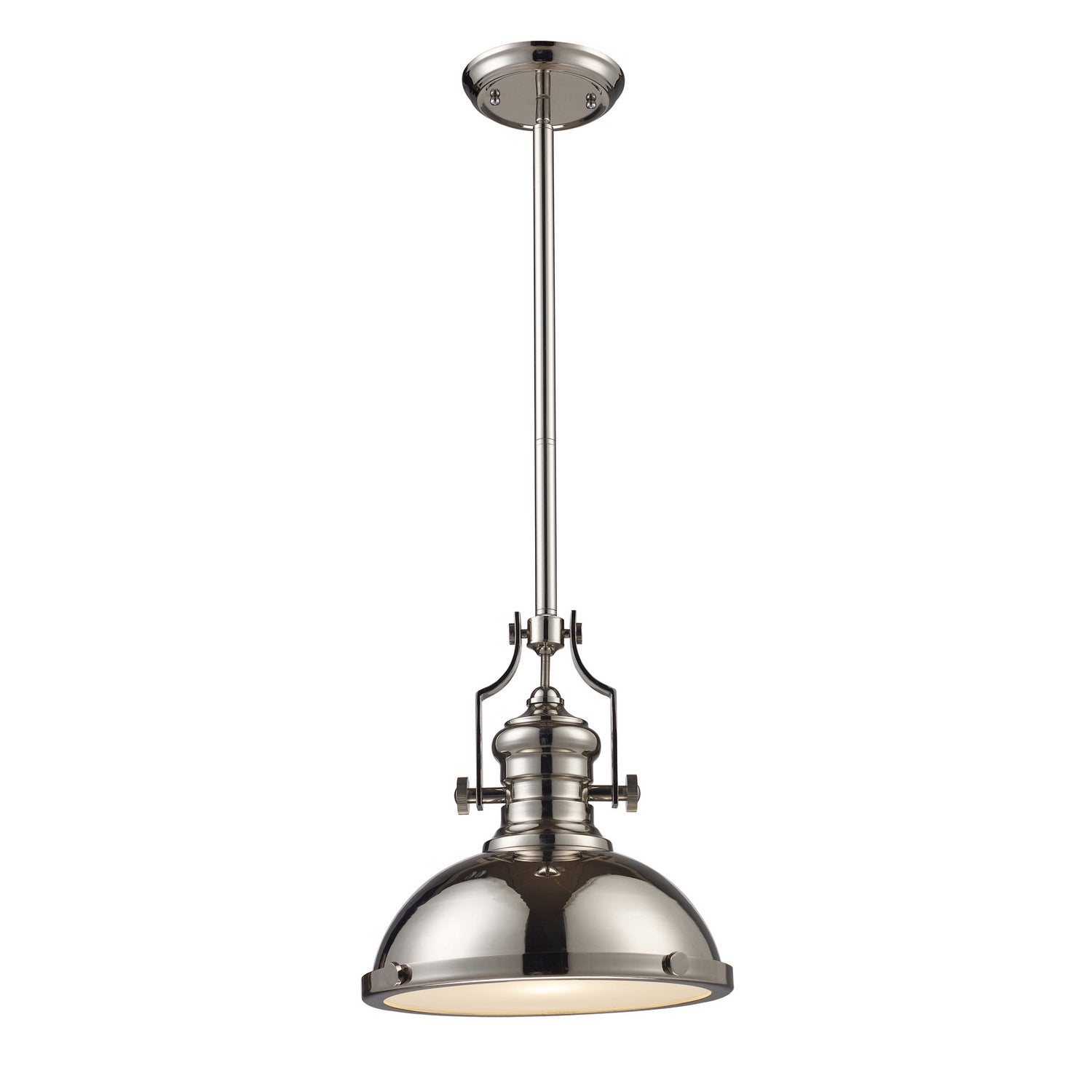 ELK Home - 66114-1 - One Light Pendant - Chadwick - Polished Nickel