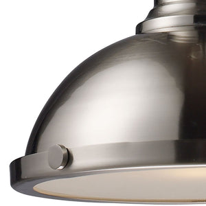 ELK Home - 66124-1 - One Light Pendant - Chadwick - Satin Nickel