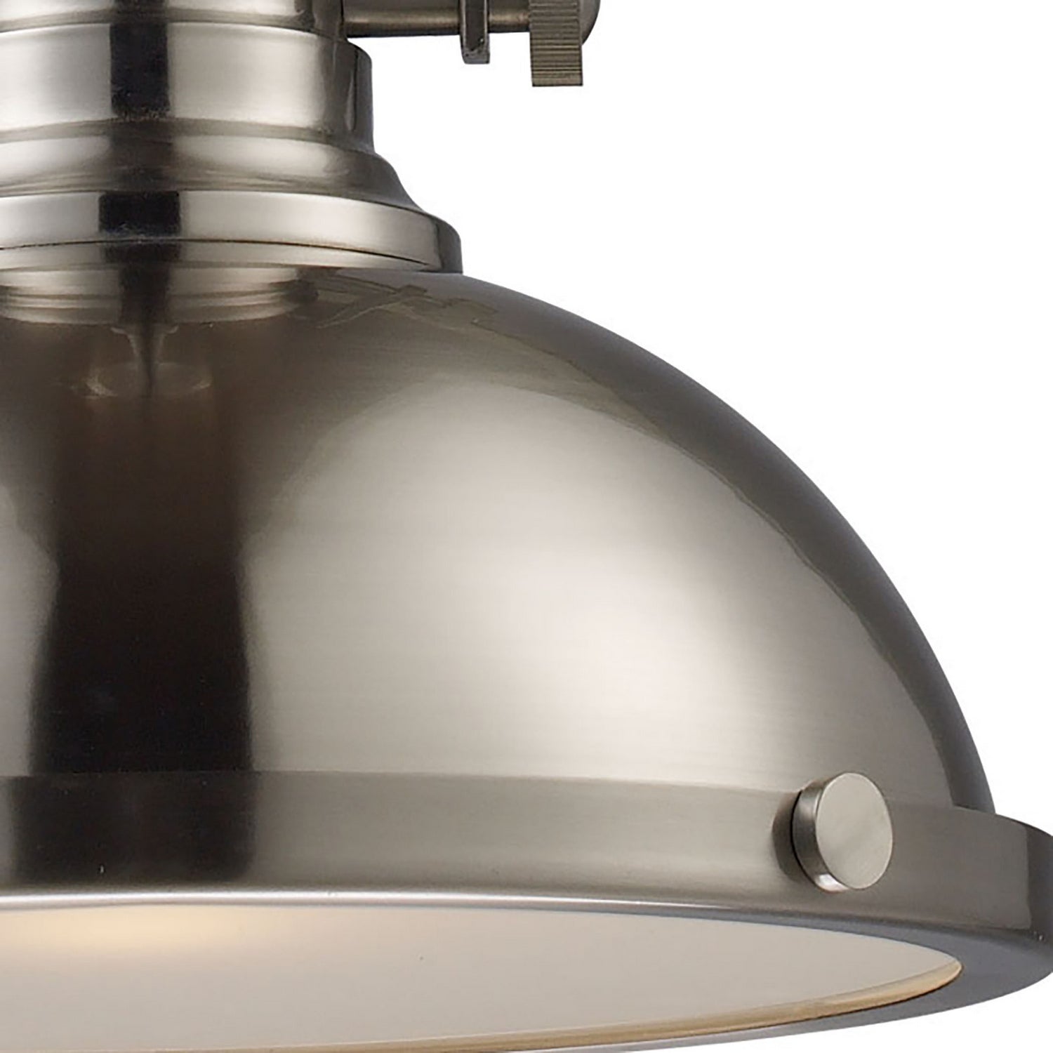 ELK Home - 66124-1 - One Light Pendant - Chadwick - Satin Nickel