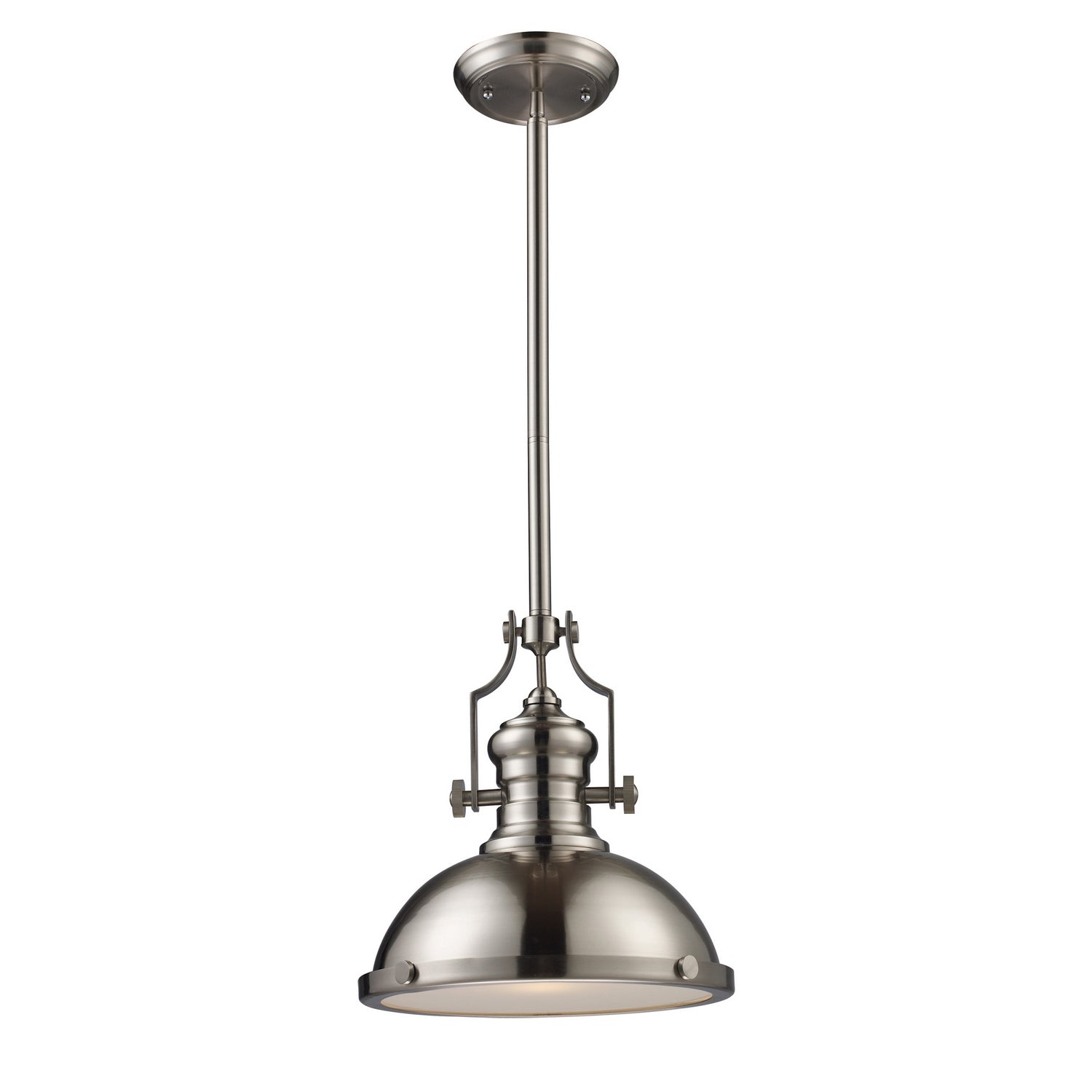 ELK Home - 66124-1 - One Light Pendant - Chadwick - Satin Nickel