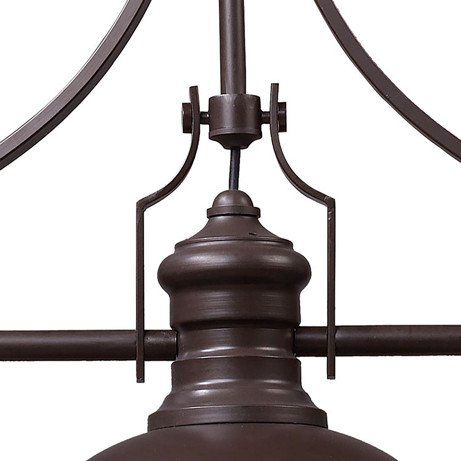 ELK Home - 66135-3 - Three Light Linear Chandelier - Chadwick - Oil Rubbed Bronze