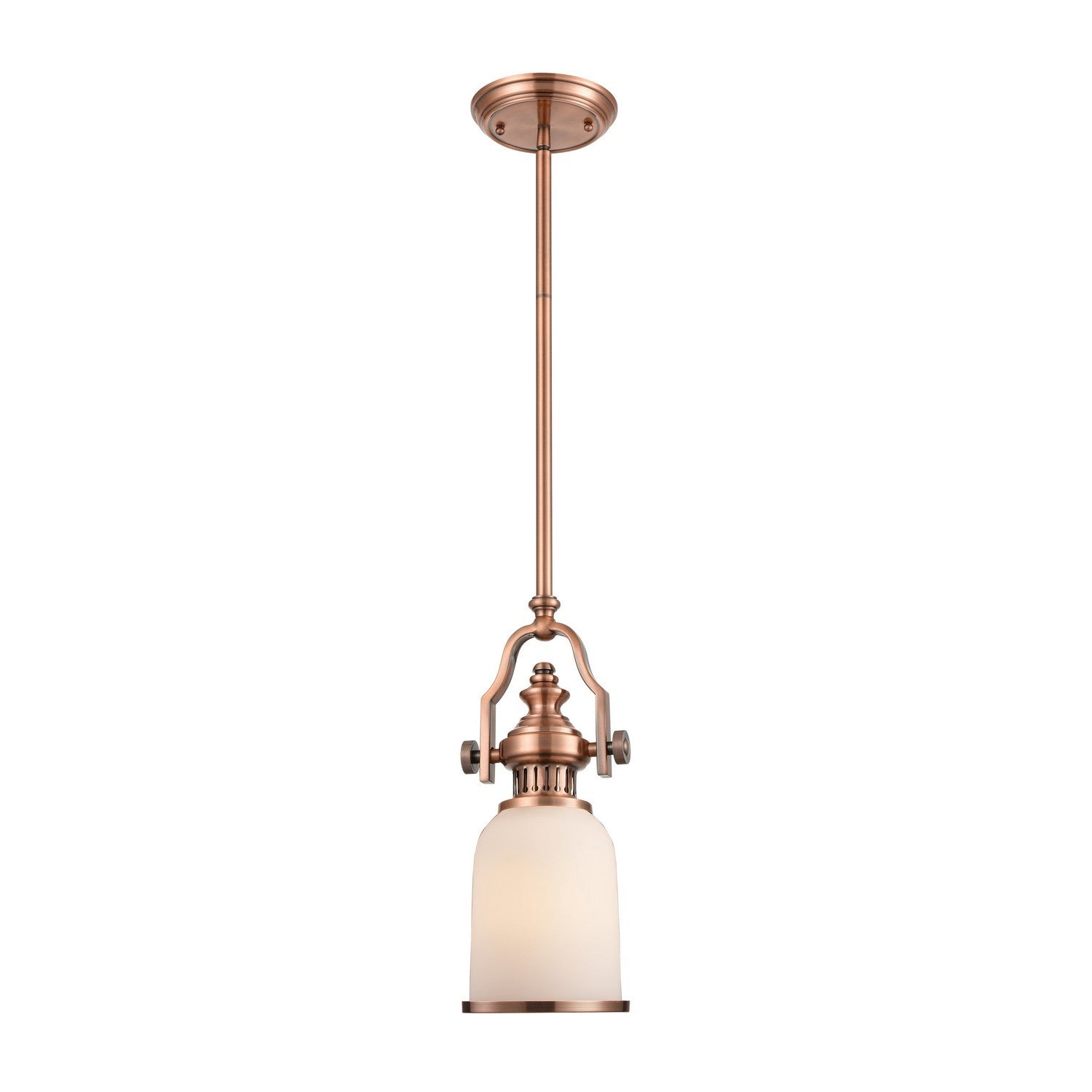 ELK Home - 66142-1 - One Light Mini Pendant - Chadwick - Antique Copper