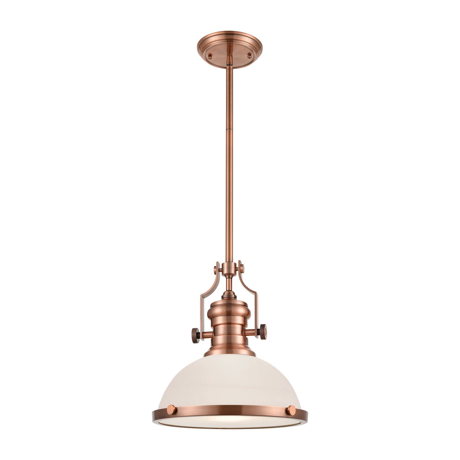 ELK Home - 66143-1 - One Light Pendant - Chadwick - Antique Copper