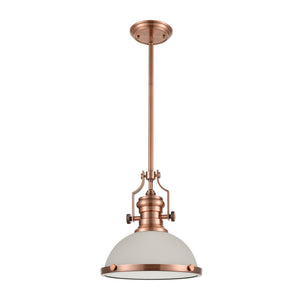 ELK Home - 66143-1 - One Light Pendant - Chadwick - Antique Copper