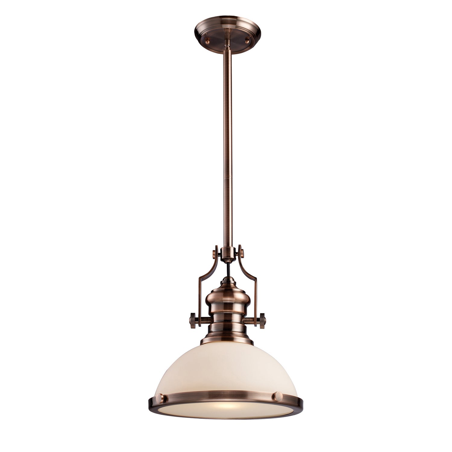 ELK Home - 66143-1 - One Light Pendant - Chadwick - Antique Copper