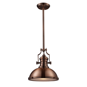 ELK Home - 66144-1 - One Light Pendant - Chadwick - Antique Copper