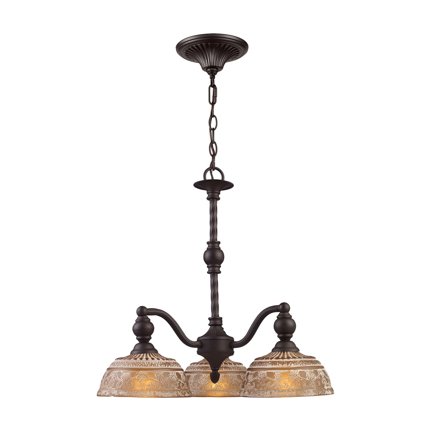 ELK Home - 66196-3 - Three Light Chandelier - Norwich - Oil Rubbed Bronze