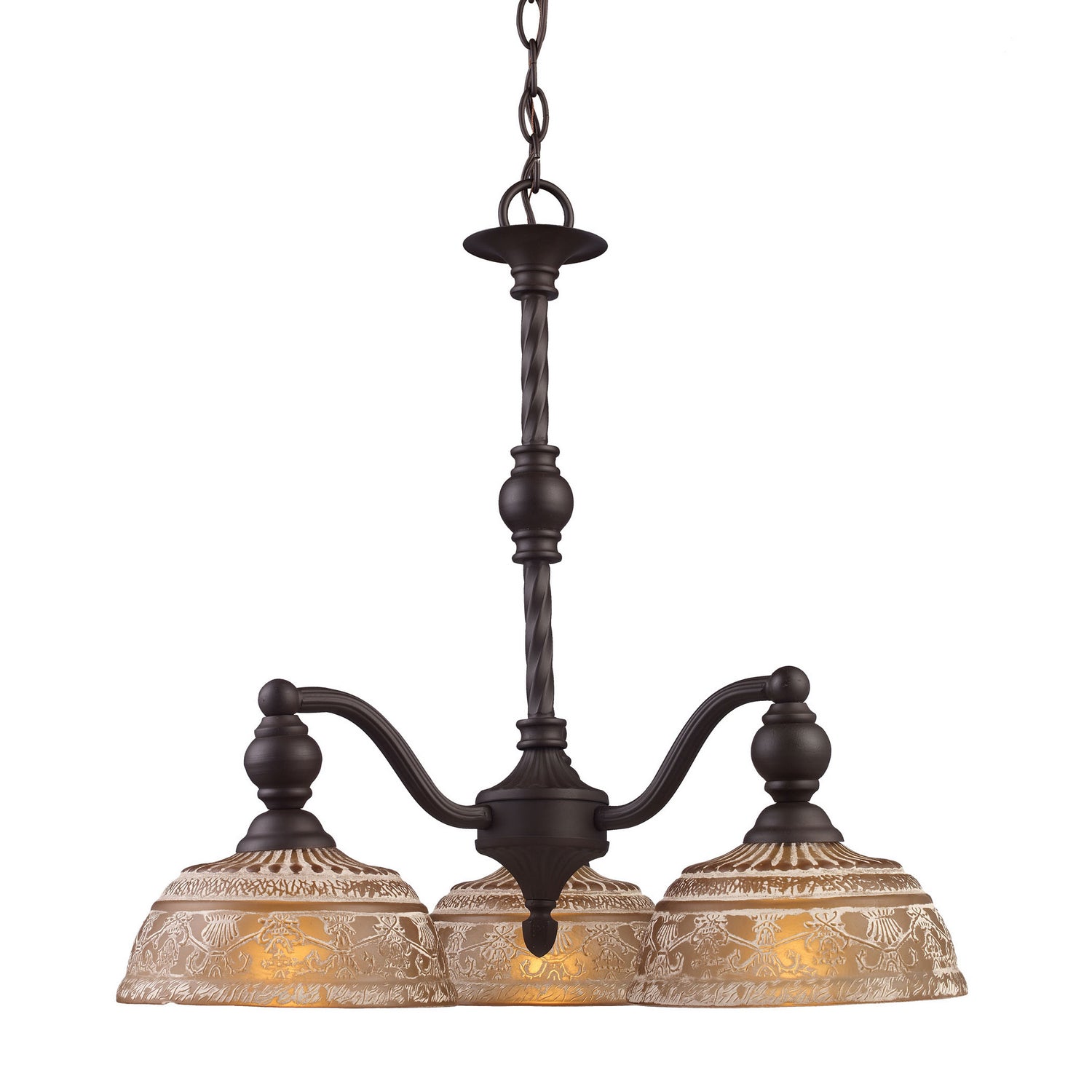 ELK Home - 66196-3 - Three Light Chandelier - Norwich - Oil Rubbed Bronze