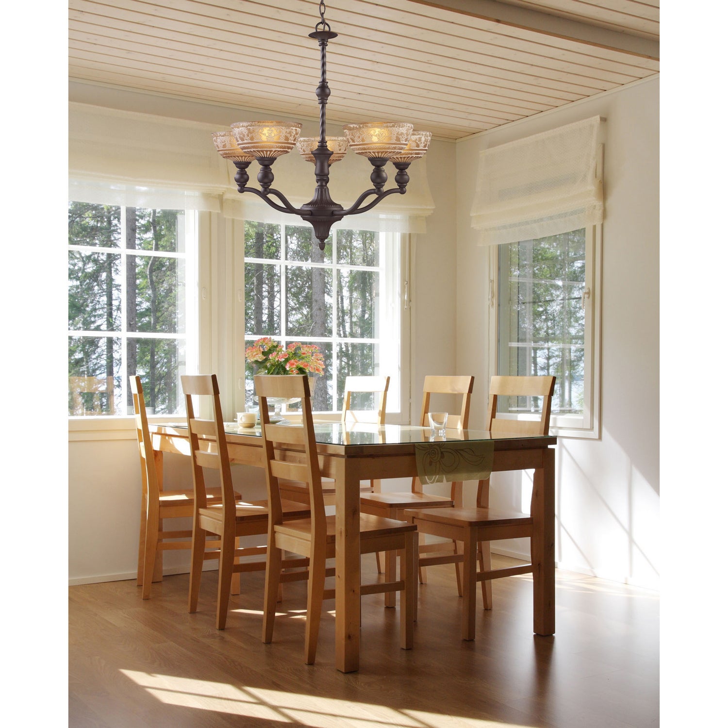 ELK Home - 66197-5 - Five Light Chandelier - Norwich - Oil Rubbed Bronze