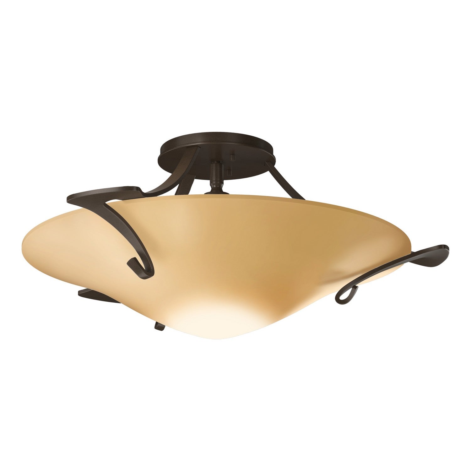 Hubbardton Forge - 124710-SKT-89-SS0243 - Antasia Semi-Flush - Antasia - Ink