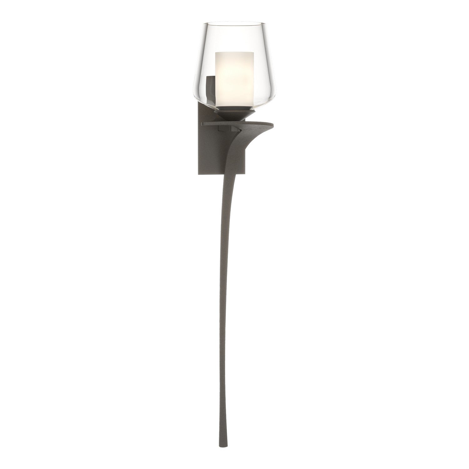 Hubbardton Forge - 204712-SKT-RGT-89-ZU0291 - Antasia Double Glass 1 Light Sconce - Antasia - Ink