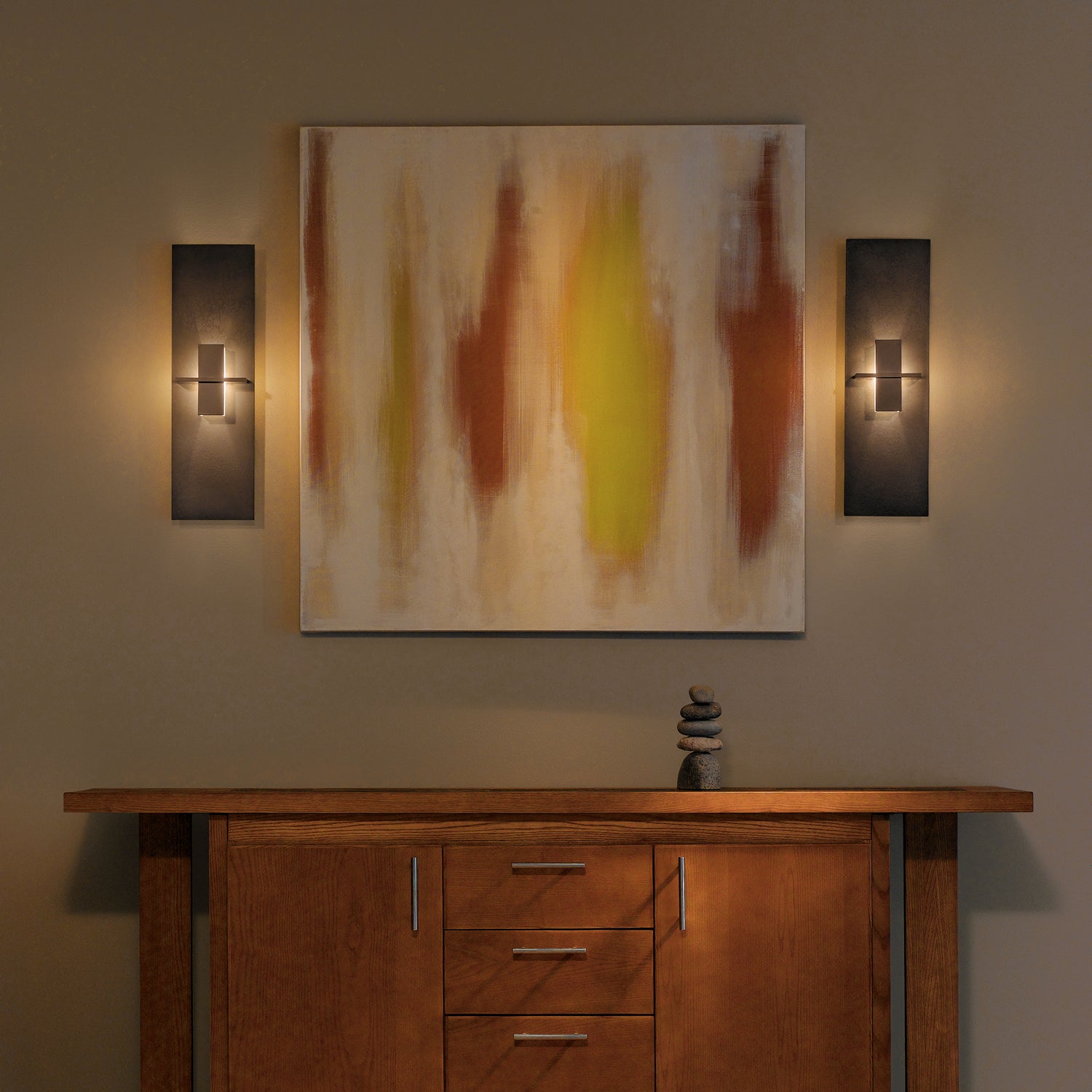 Hubbardton Forge - 217520-SKT-07-BB0273 - Aperture Vertical Sconce - Aperture - Dark Smoke