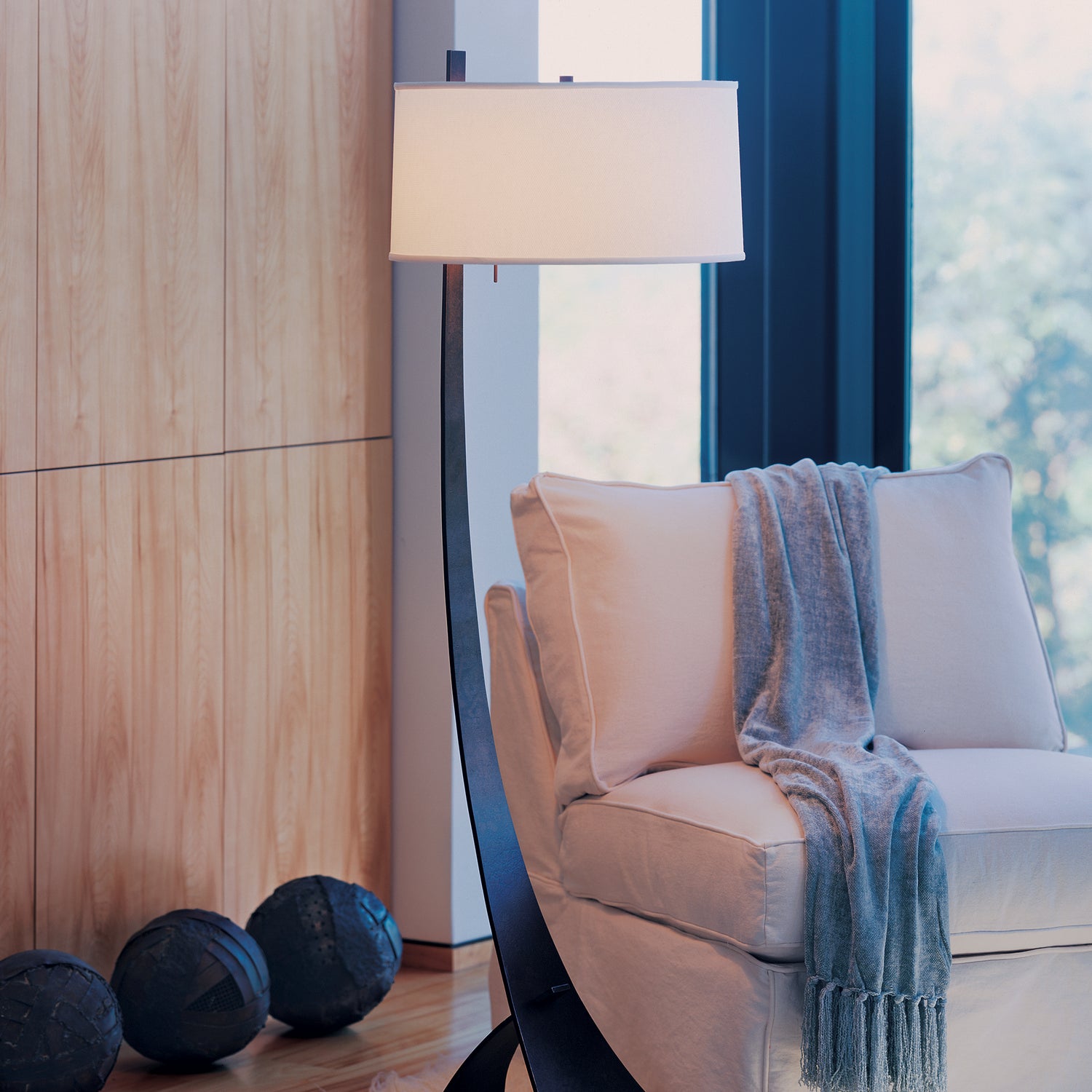 Hubbardton Forge - 232666-SKT-05-SF1995 - Stasis Floor Lamp - Stasis - Bronze