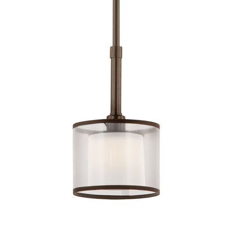 Kichler - 42384MIZ - One Light Mini Pendant - Lacey - Mission Bronze