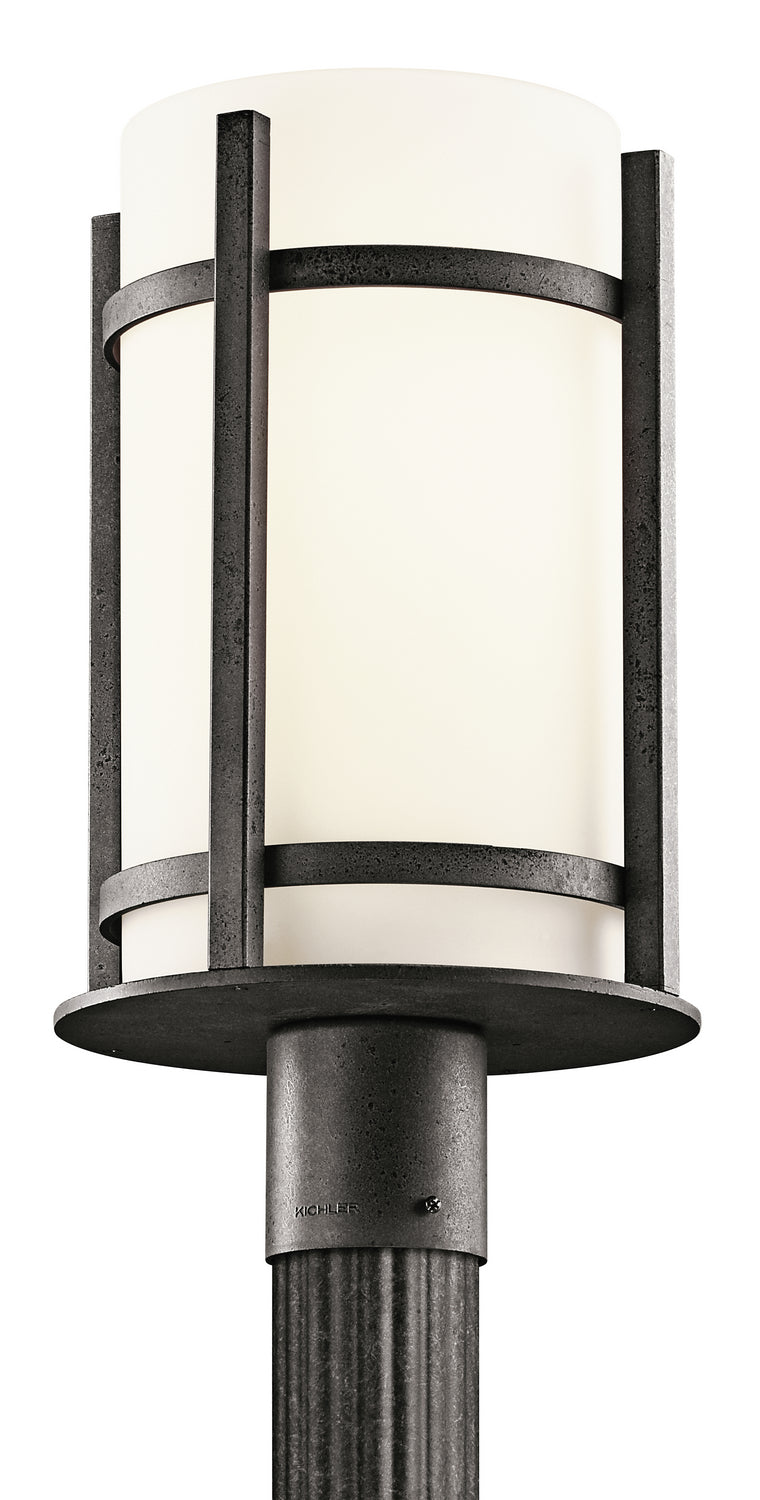 Kichler - 49123AVI - One Light Outdoor Post Mount - Camden - Anvil Iron