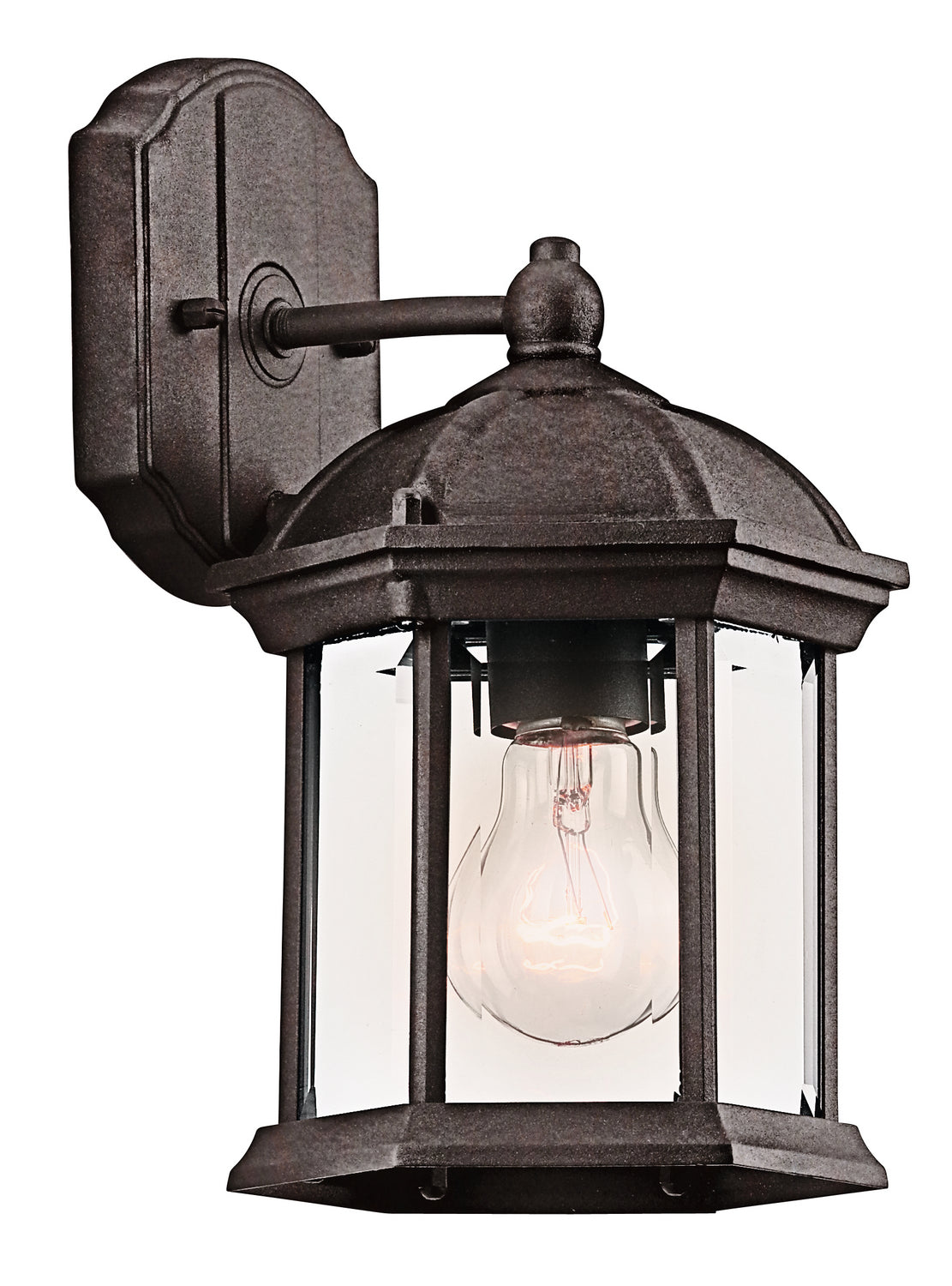 Kichler - 49183TZ - One Light Outdoor Wall Mount - Barrie - Tannery Bronze