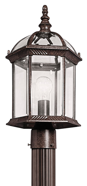 Kichler - 49187TZ - One Light Outdoor Post Mount - Barrie - Tannery Bronze