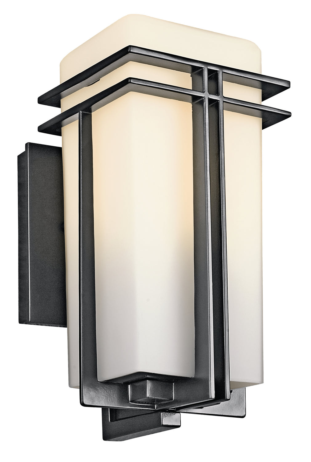 Kichler - 49200BK - One Light Outdoor Wall Mount - Tremillo - Black