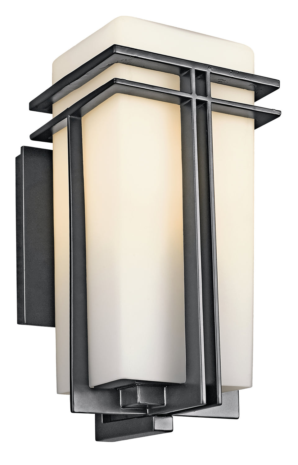 Kichler - 49201BK - One Light Outdoor Wall Mount - Tremillo - Black