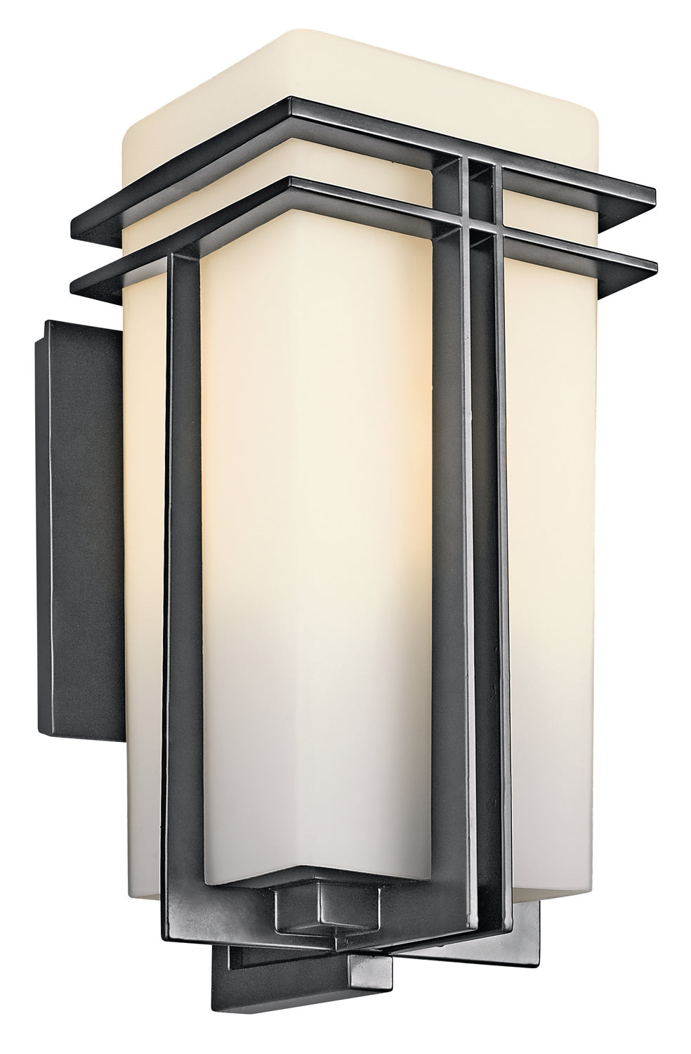 Kichler - 49202BK - One Light Outdoor Wall Mount - Tremillo - Black