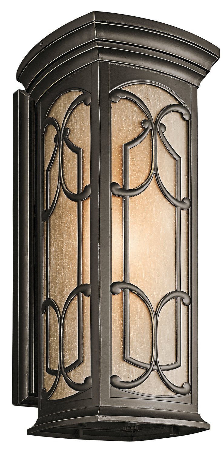 Kichler - 49229OZ - One Light Outdoor Wall Mount - Franceasi - Olde Bronze