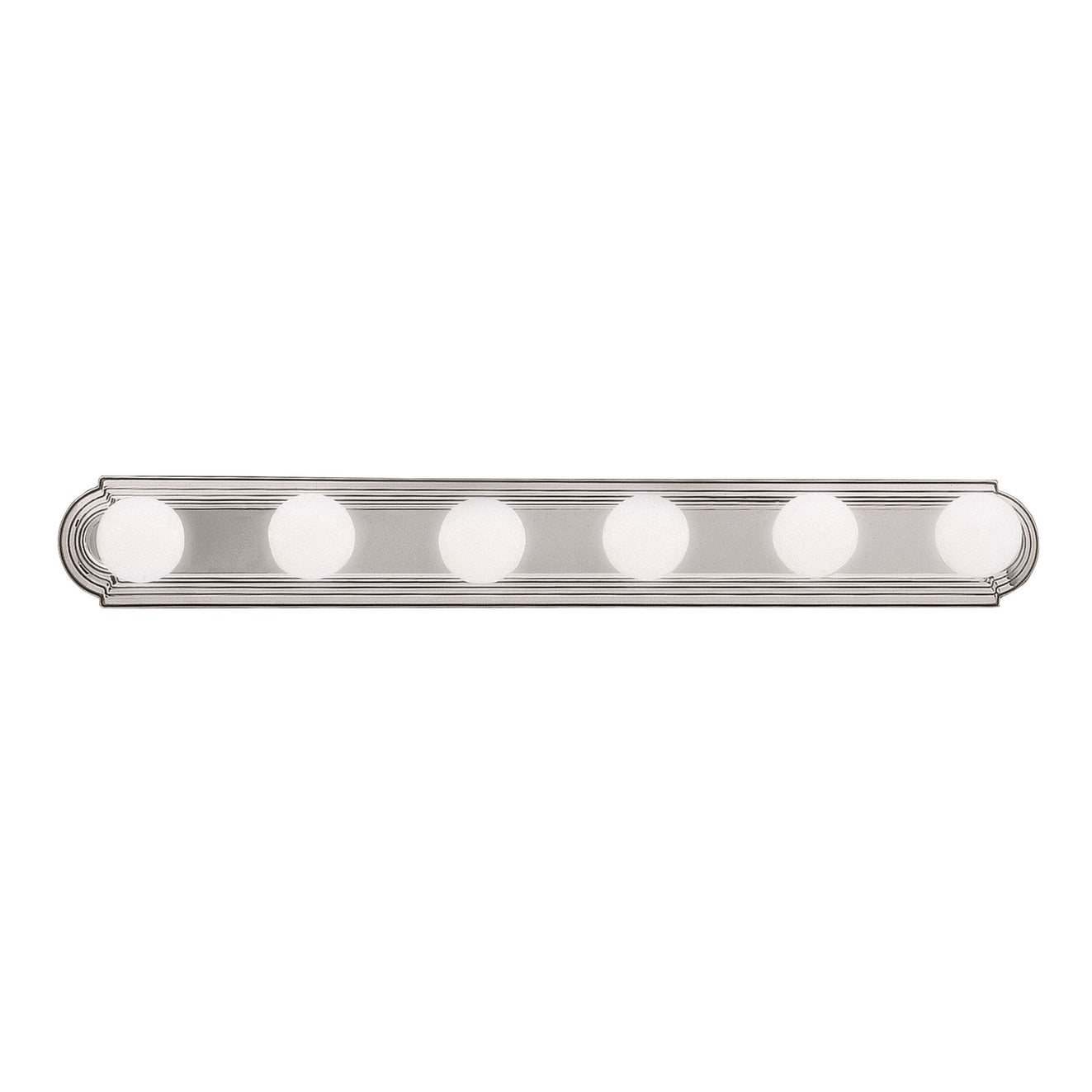 Kichler - 5018NI - Six Light Linear Bath - Brushed Nickel