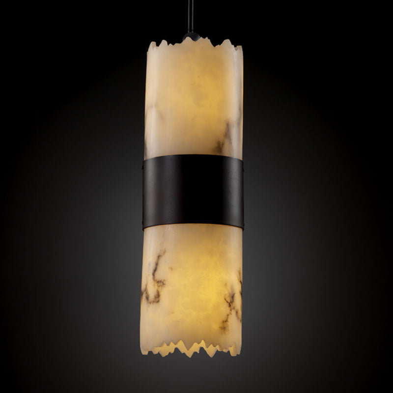 Justice Designs - FAL-8759-12-DBRZ - Two Light Pendant - LumenAria - Dark Bronze