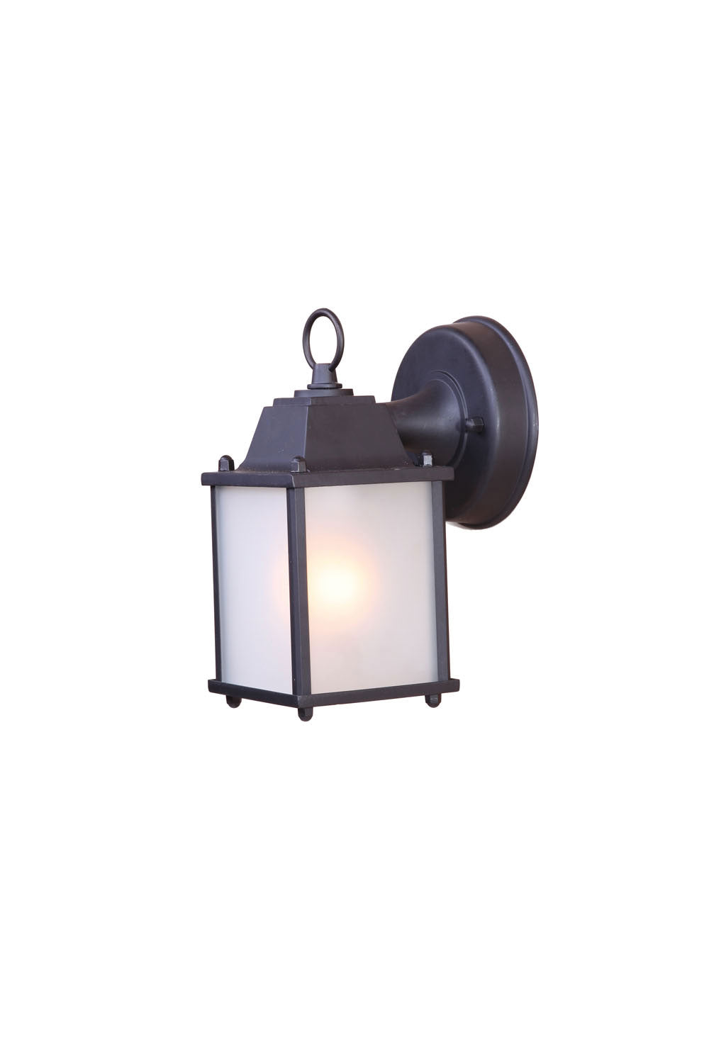 Acclaim Lighting - 5001BK/FR - One Light Wall Sconce - Builders` Choice - Matte Black