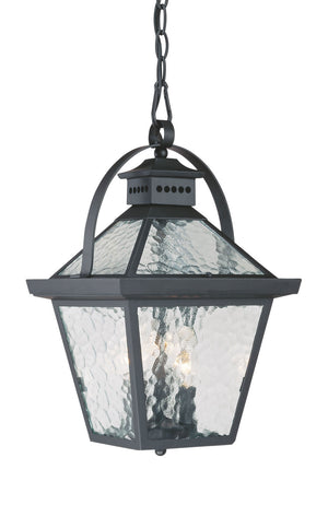 Acclaim Lighting - 7676BK - Three Light Hanging Lantern - Bay Street - Matte Black