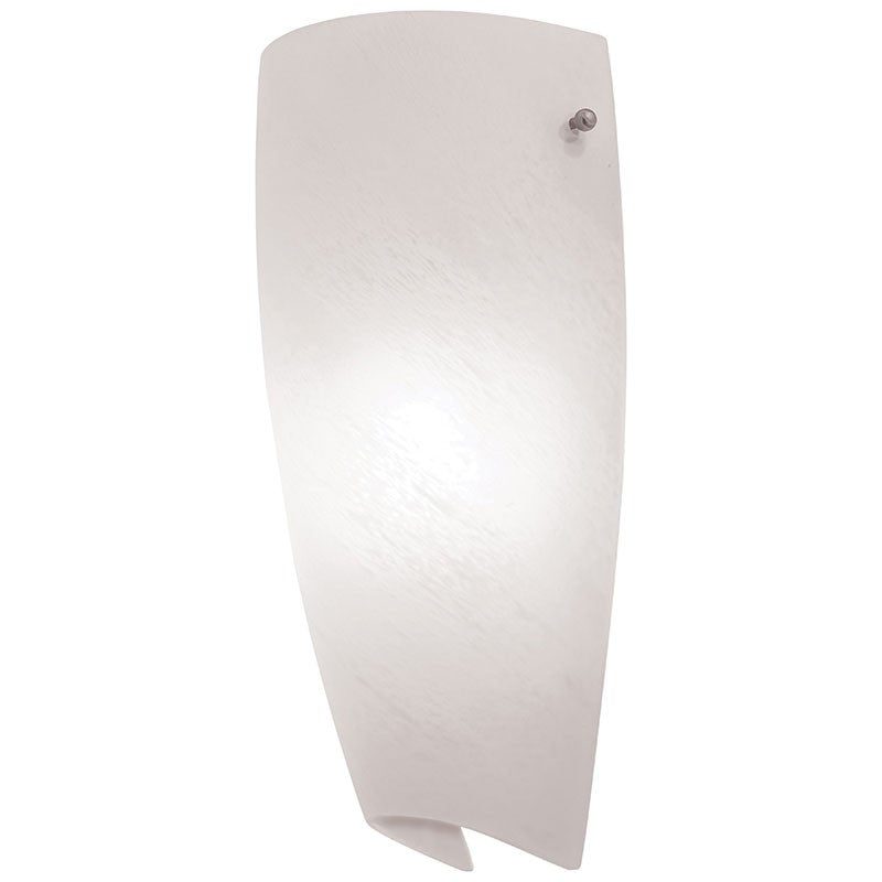 Access - 20415-ALB - One Light Wall Sconce - Daphne - Brushed Steel