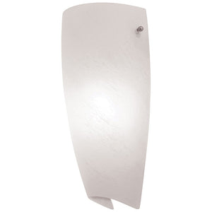 Access - 20415-ALB - One Light Wall Sconce - Daphne - Brushed Steel