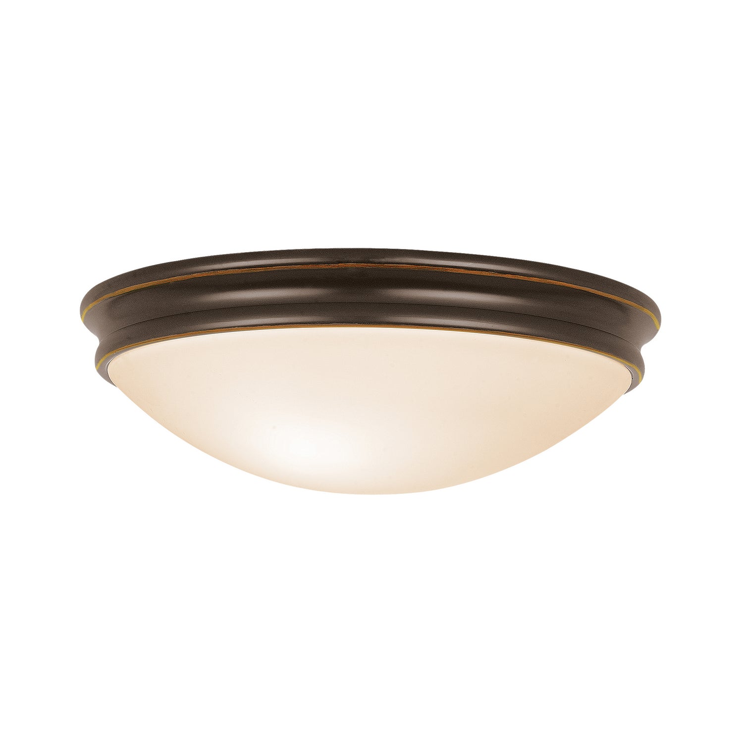 Access - 20724-ORB/OPL - One Light Flush Mount - Atom - Oil Rubbed Bronze