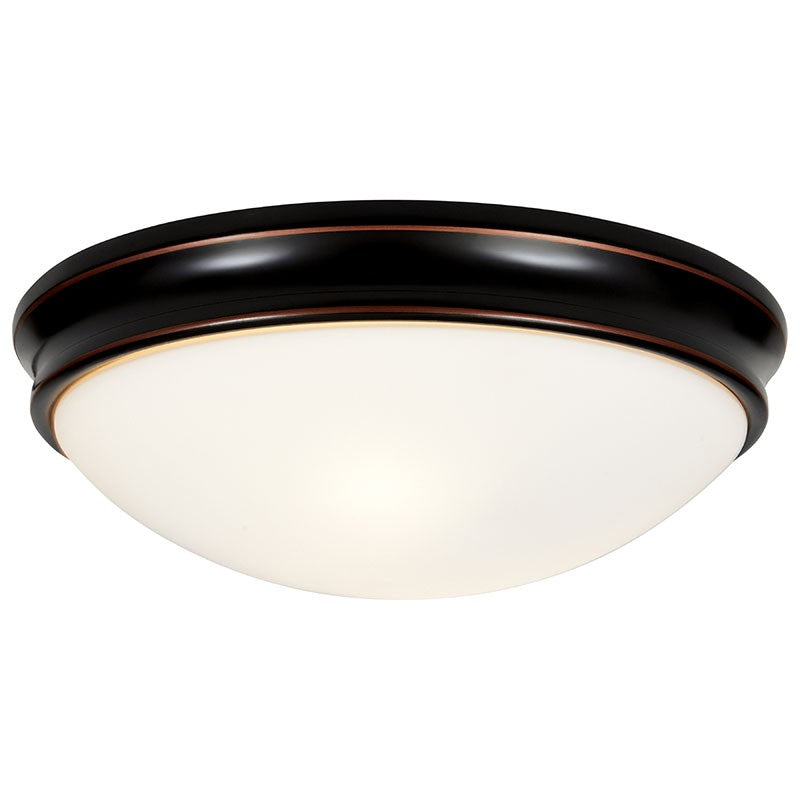 Access - 20725-ORB/OPL - Two Light Flush Mount - Atom - Oil Rubbed Bronze