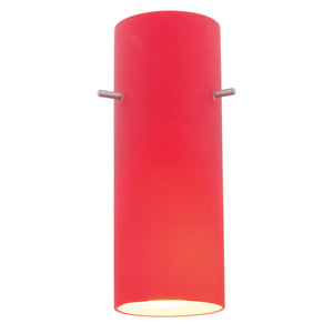 Access - 23130-RED - Pendant Glass Shade - Cylinder - Red