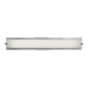 Access - 31010-BS/OPL - One Light Vanity - Geneva - Brushed Steel