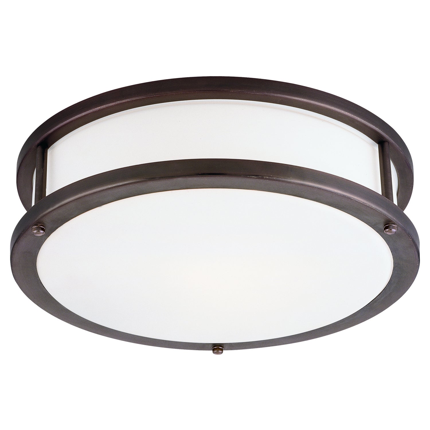 Access - 50081-BRZ/OPL - Three Light Flush Mount - Conga - Bronze