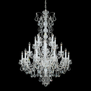 Schonbek - 1716-40 - 20 Light Chandelier - Century - Silver