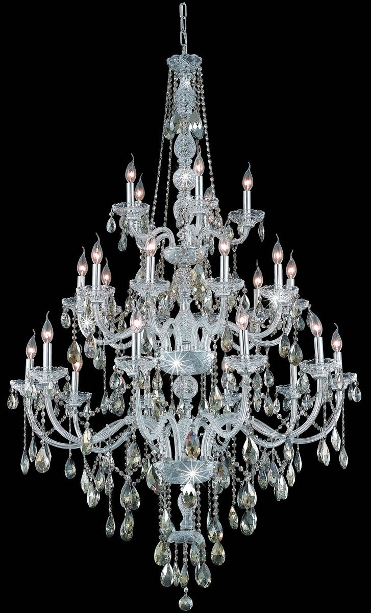 Elegant Lighting - 7925G43C-GT/RC - 25 Light Chandelier - Verona - Chrome