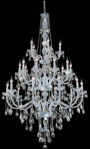 Elegant Lighting - 7925G43C-GT/RC - 25 Light Chandelier - Verona - Chrome