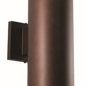 Vaxcel - CO-OWB052BZ - Two Light Outdoor Wall Mount - Chiasso - Bronze