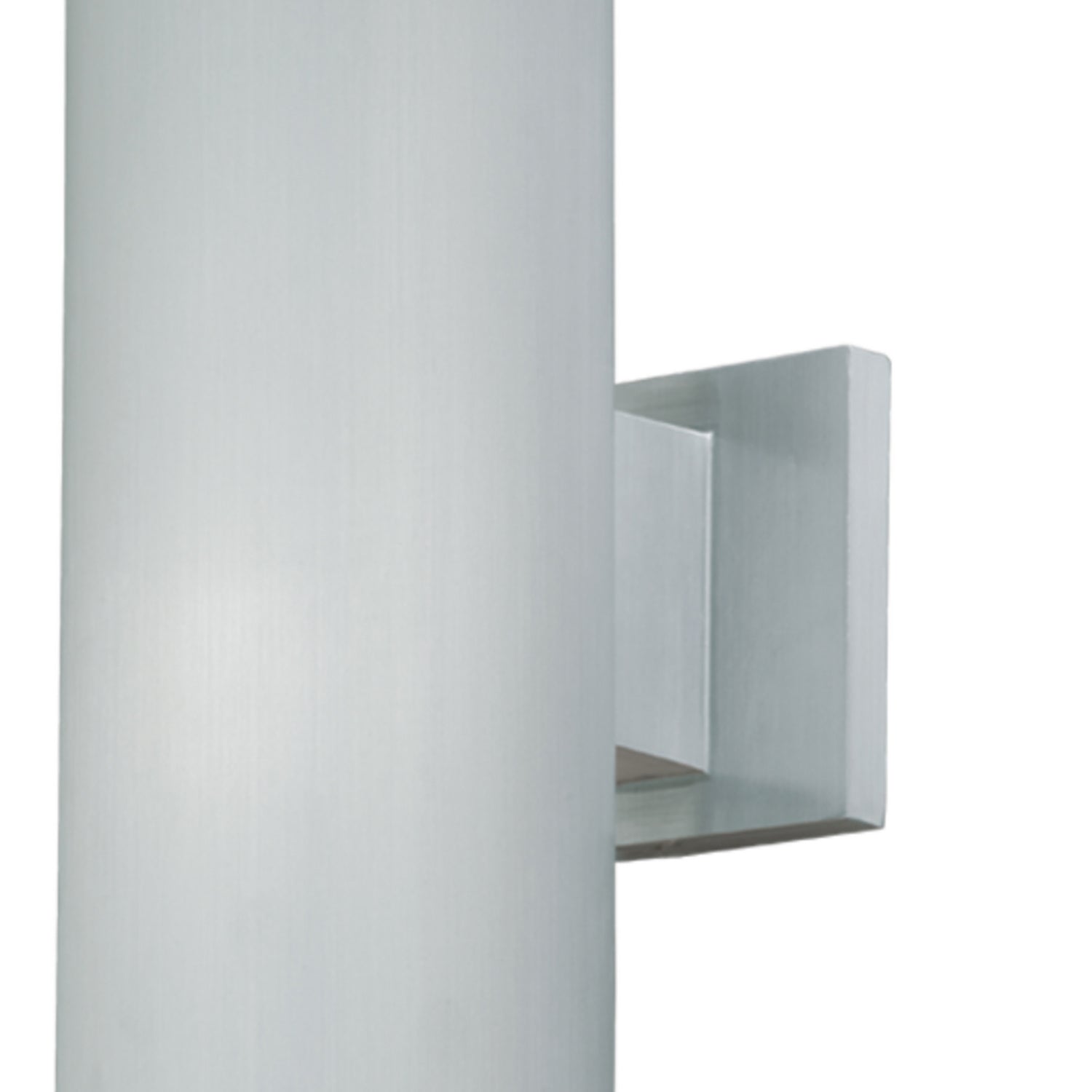 Vaxcel - CO-OWB052SL - Two Light Outdoor Wall Mount - Chiasso - Satin Aluminum