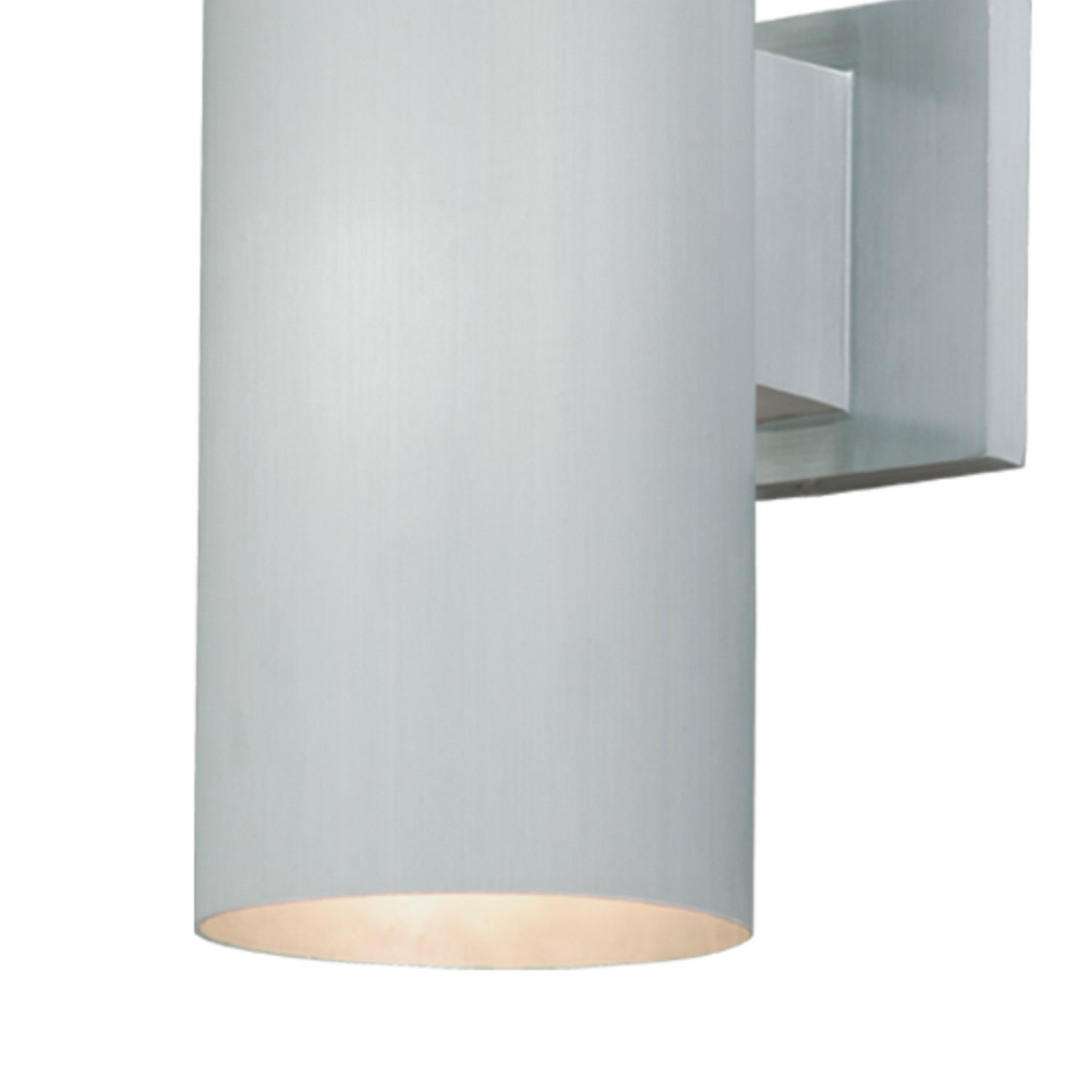 Vaxcel - CO-OWB052SL - Two Light Outdoor Wall Mount - Chiasso - Satin Aluminum