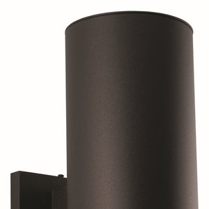 Vaxcel - CO-OWB052TB - Two Light Outdoor Wall Mount - Chiasso - Textured Black