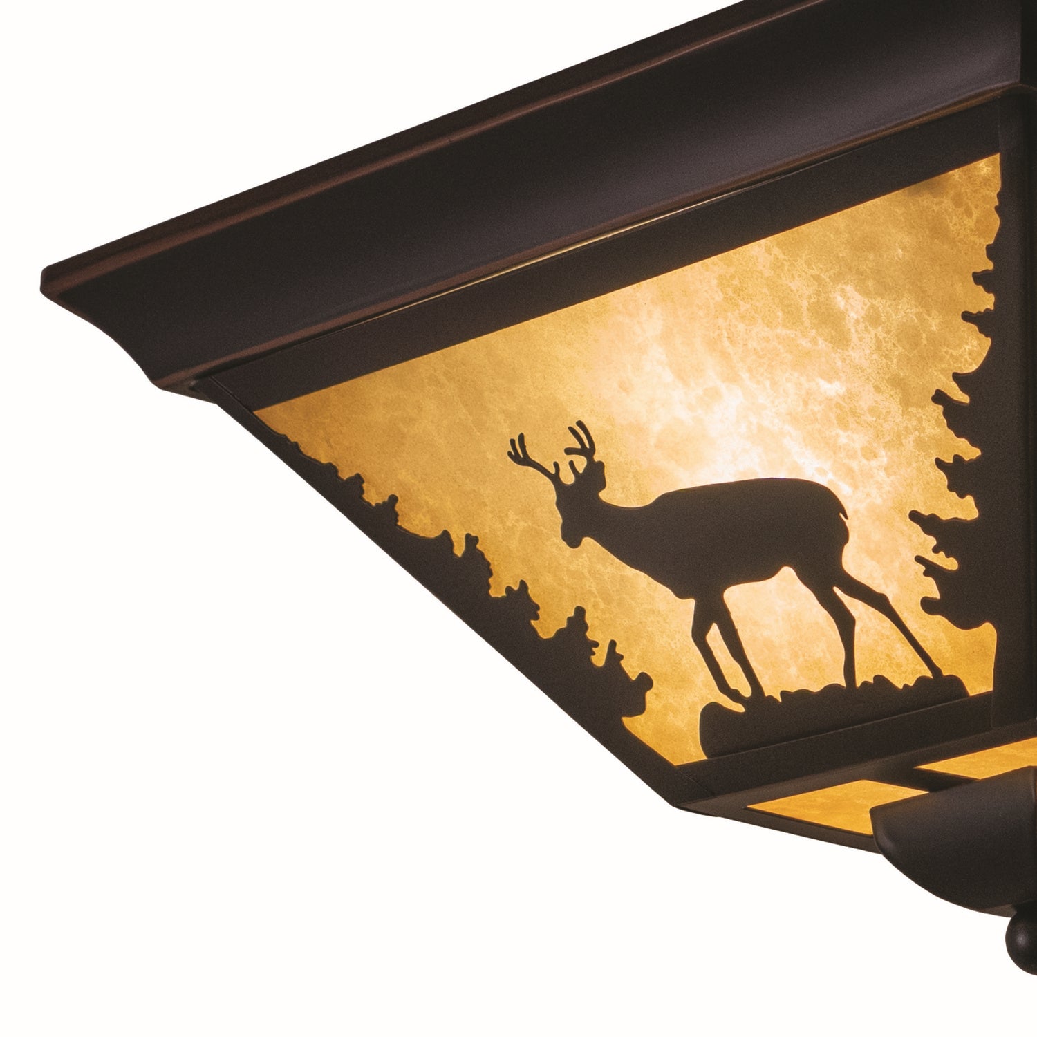 Vaxcel - CC55414BBZ - Three Light Flush Mount - Bryce - Burnished Bronze