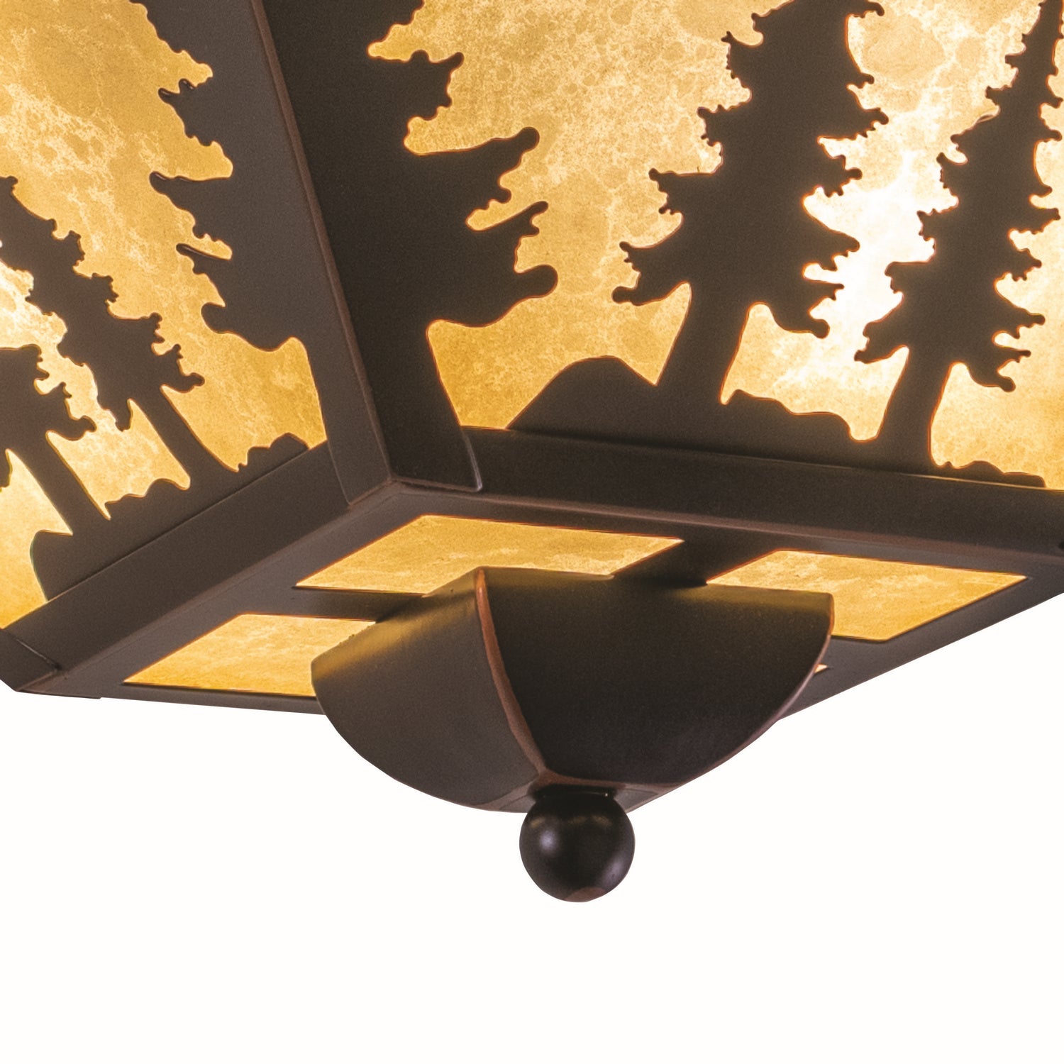 Vaxcel - CC55514BBZ - Three Light Flush Mount - Yosemite - Burnished Bronze