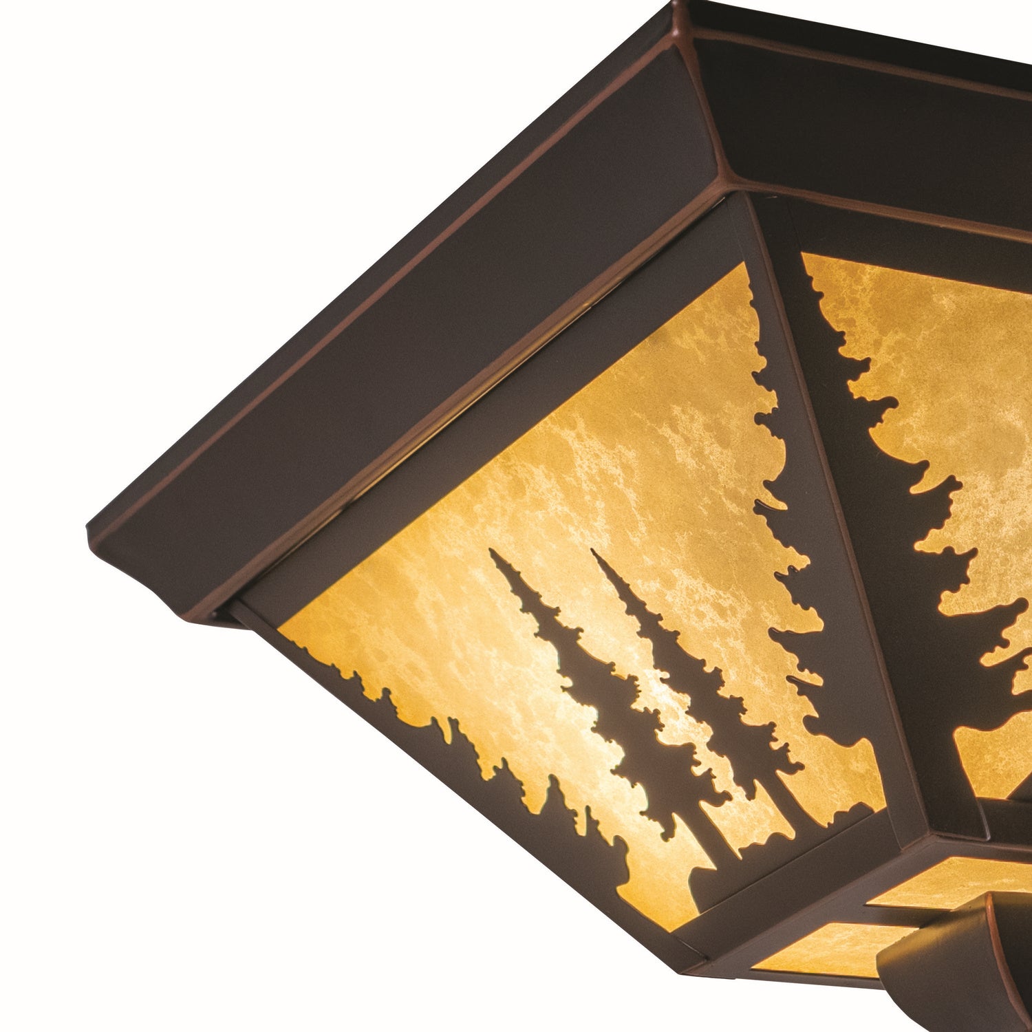 Vaxcel - CC55514BBZ - Three Light Flush Mount - Yosemite - Burnished Bronze